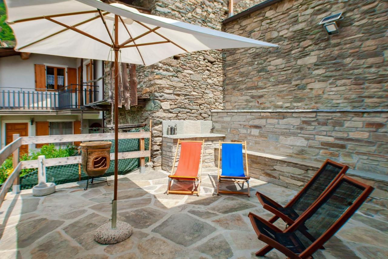Allo Villo Lovely Apartment Ostana Extérieur photo